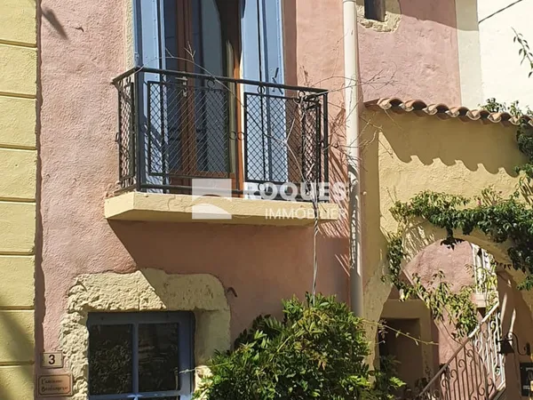 Cabrières, surperbe maison de village avec terrasses et cave
