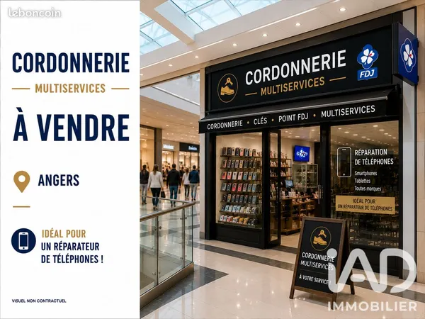 Local commercial 70 m² Angers