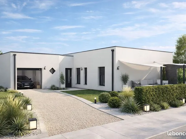 Maison de 96.35 m² sur un terrain de 1170 m² à BOISME en DEUX-SEVRES (79)