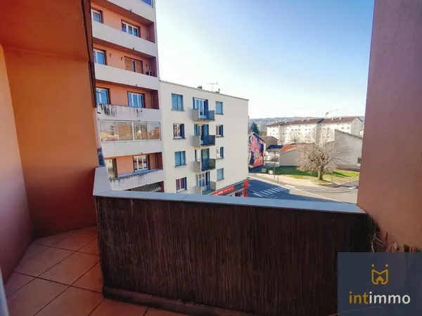 Appartement T3 avec balcon Quartier Libération Bourgoin-