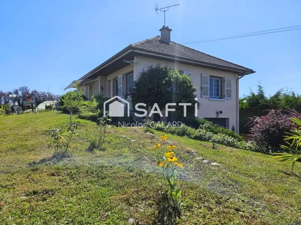 Maison spacieuse 3 chambres proche Louhans