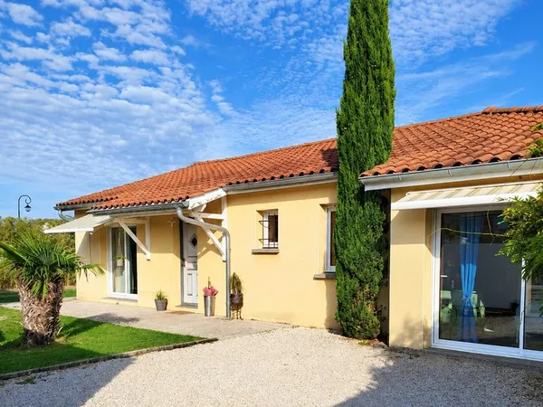 Maison plain pied 5 chambres