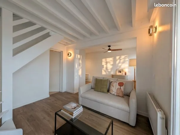 Appartement duplex rénové