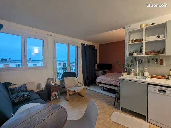 Studio meublé 27 m2 - Montreuil Robespierre