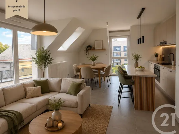 Appartement 2 pièces 53 m²