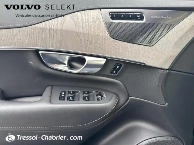 Volvo Xc90 t8 awd hybride rechargeable 455 ch geartronic 8 7pl ultra style chrome — photo 20