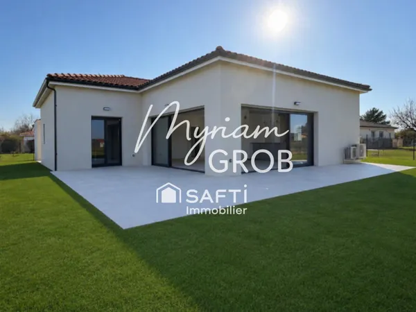 Maison contemporaine T4 neuve de 135 m² - Belles Prestations - Frais de notaire réduits -