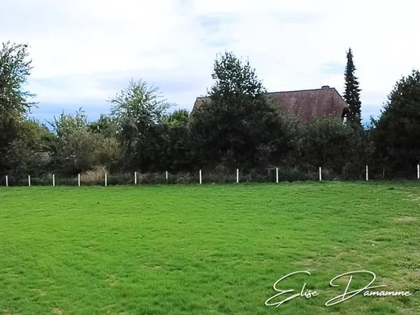 ROGERVILLE - Terrain à bâtir plat 941m² hors lotissement