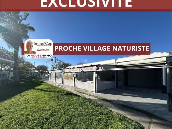 IMMO CAP FONDS DE COMMERCE RESTAURATION PROCHE VILLAGE NATURISTE AU PIED DU VIBES RESORT - GRANDE SU