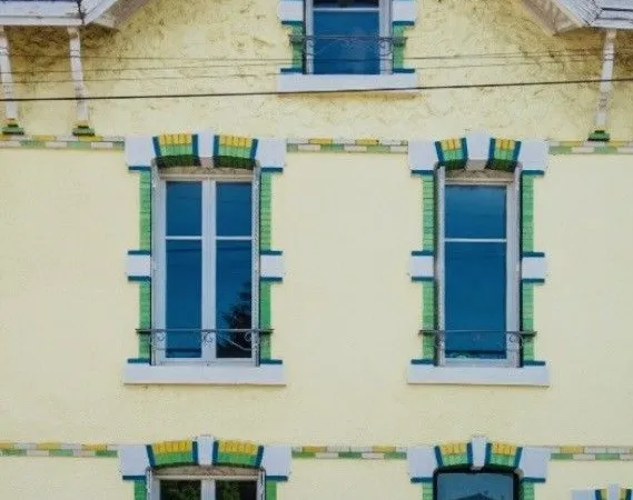 Maison de ville d'inspiration Art Nouveau à Saint-Max - Jardin calme et ombragé