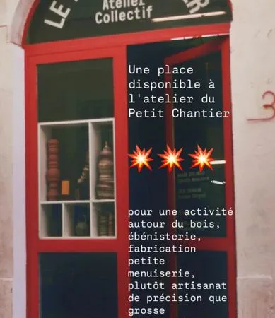 Location atelier partagé