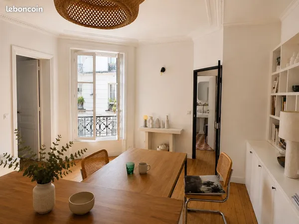 3 pièces 70m2, Paris 11 (Voltaire / St Maur) à 50 mètres du square Gardette. 835 000