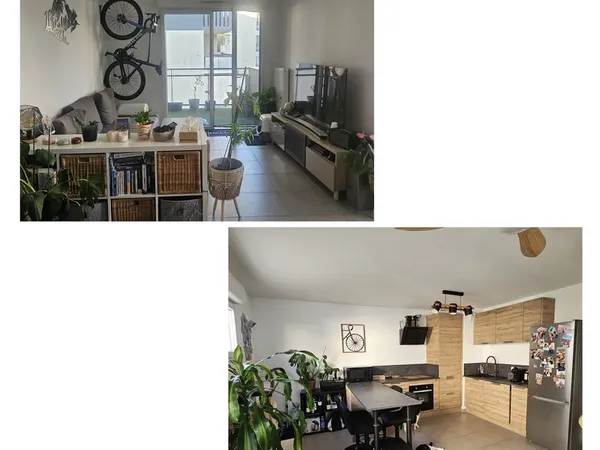 Appartement T2 avec terrasse et parking