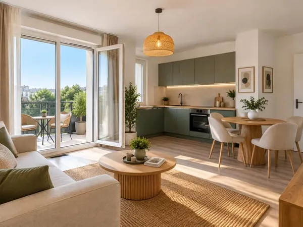 À VENDRE - BEAU 2 PIÈCES AVEC TERRASSE À AUBERVILLIERS - PROCHE MAIRIE ET MÉTRO LIGNE 12