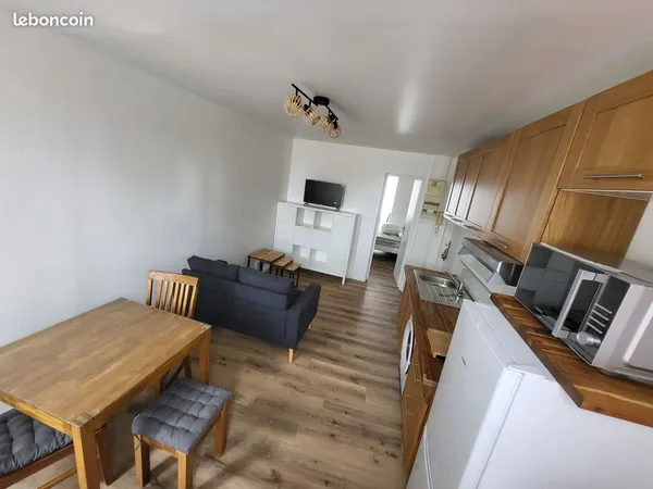 Charmant appartement T2 rénové et meublé de 30 m2 - proche Lille et CHU Eurasanté