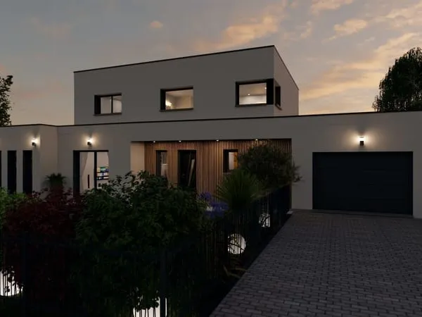Projet de construction d'une maison 172 m² avec terrain à PRISSE (71)