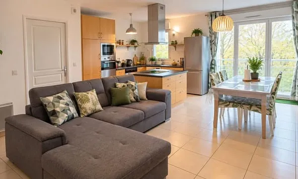 EXCLUSIVITÉ ARTHURIMMO.COM. APPARTEMENT 3P AVEC BALCON/PARKING ET CAVE