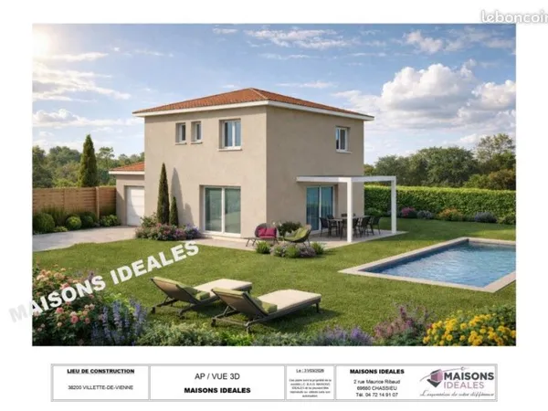 Maison 93 m² Villette De Vienne