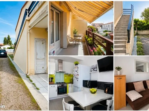 Appartement T3 avec Jardin à Narbonne-plage