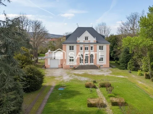 Maison de maître 10 ch avec parc, piscine et terrain de tennis
