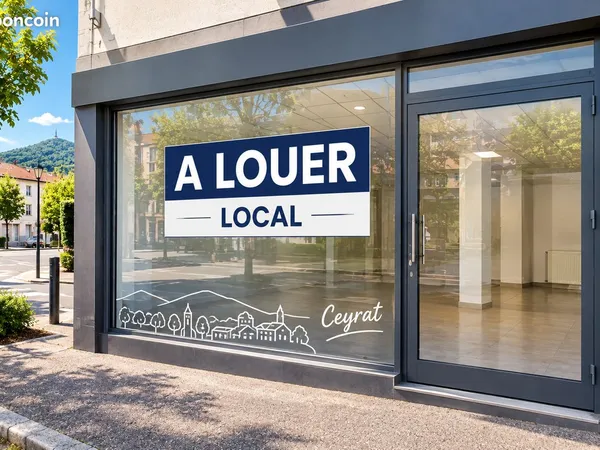 Local 55 m² Ceyrat