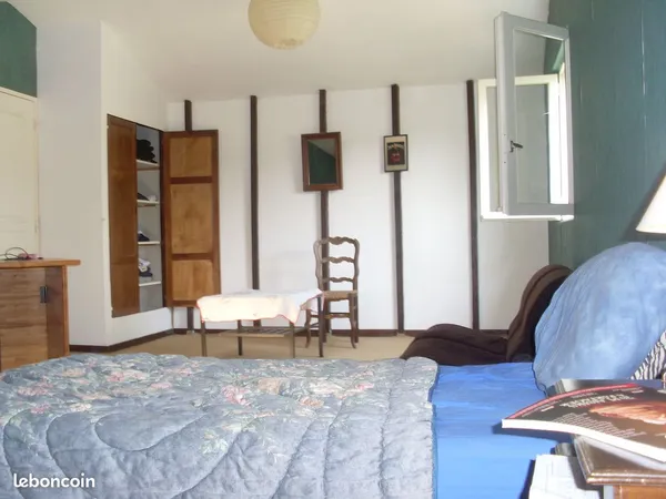 Grande chambre meublée 25m2claire calme espacers verts