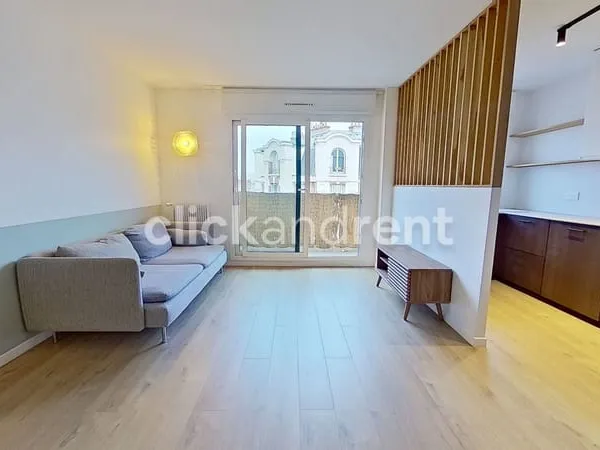 Paris 13e - Bel appartement meublé de 3 pièces avec balcon et parking