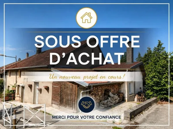 Maison à vendre 5 pièces EVANS (39)
