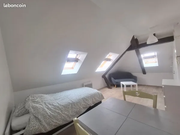 Location studio meuble dieppe (76200)