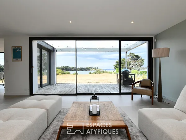 Propriété avec vue mer et accès direct - Golfe du Morbihan