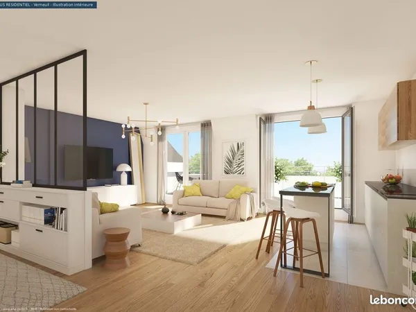 Appartement 4 pièces 85 m²