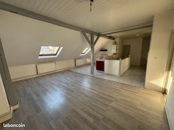 F3 METZ VIEUX SABLON, 5mn Place du Marché, 15 mn Gare, pr habiter ou investir: cuis.aménagée ouverte