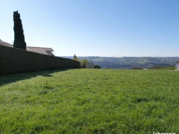 Terrain 1 447 m² Monsteroux Milieu
