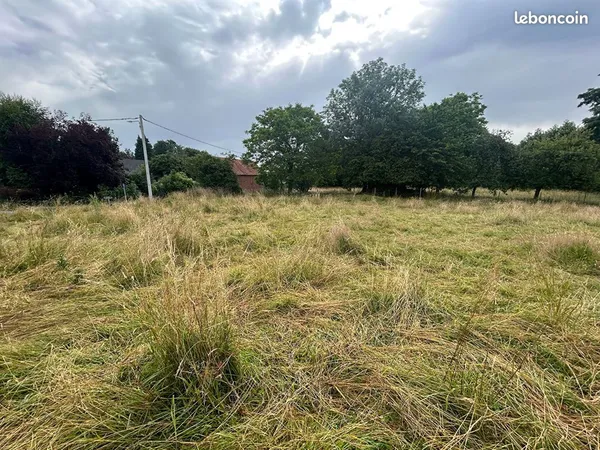 Terrain 1396 m² BIENVILLERS AU BOIS