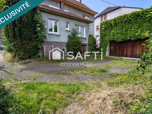 Maison Familiale 130 m2 à rénover, avec jardin clôt et garage