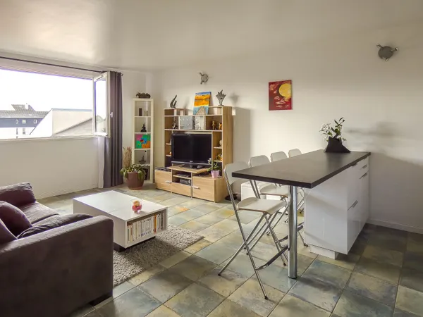 au dernier étage, 4 pièces 66m² avec 3 chambres