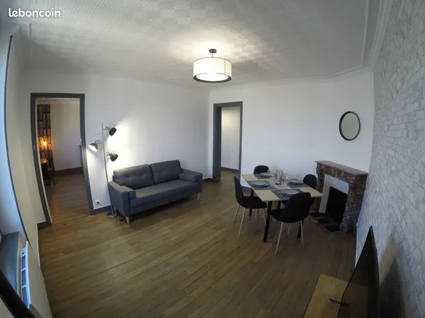 Appartement F2 meublé proche gare 51m2