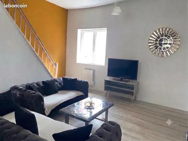 Duplex Meublé (3 Ch. + Co-working) - Hypercentre Valenciennes