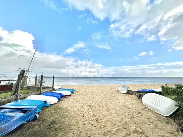 T1 cabine Arcachon - Accès direct plage et vue sur le Bassin !