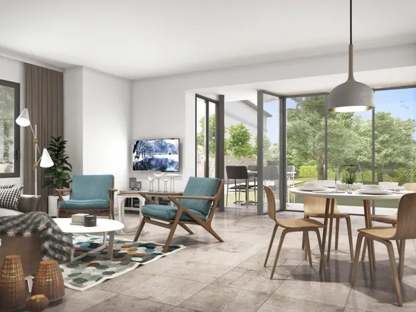 3 PIÈCES de 60m² + BALCON + PKG(s)