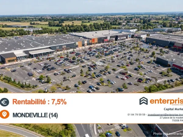 MONDEVILLE (14) - LOCATAIRES NATIONAUX - RENDEMENT 7,5 %