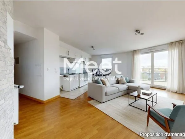 Appartement 3 pièces 66 m²