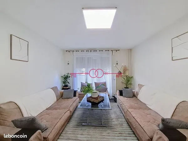 Appartement 3 pièces 60 m²