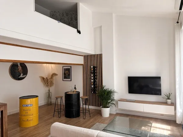 Duplex meublé 50m² centre ville
