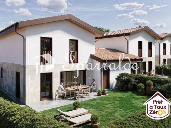 Villa NEUVE F4 avec Jardin, Terrasse, Garage et 2 parkings p