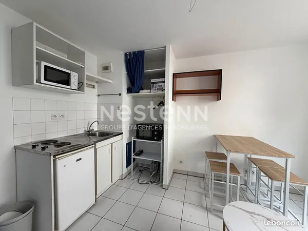 Studio 1 pièce 18 m²