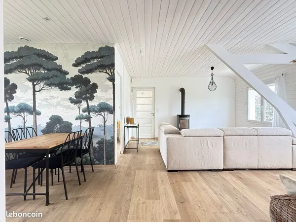 Appartement t3 avec garage et jardin privatif