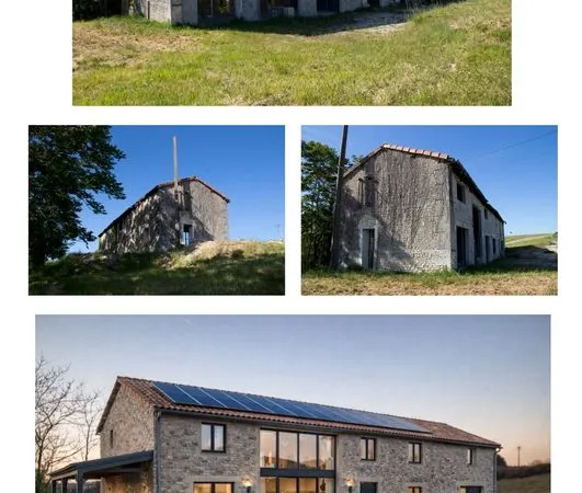 Grange de caractère à rénover