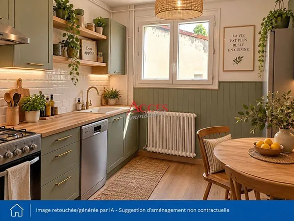 Triplex 4 pièces 85 m²