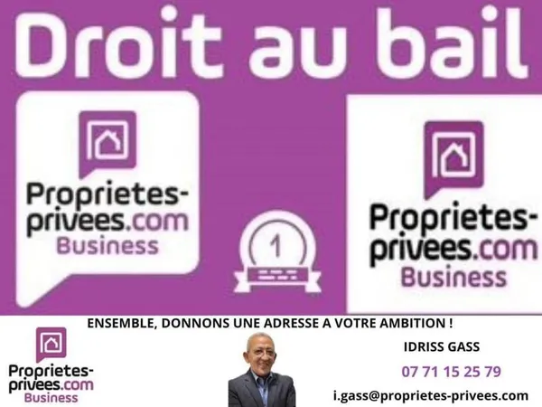 Local commercial 1 pièce 53 m²